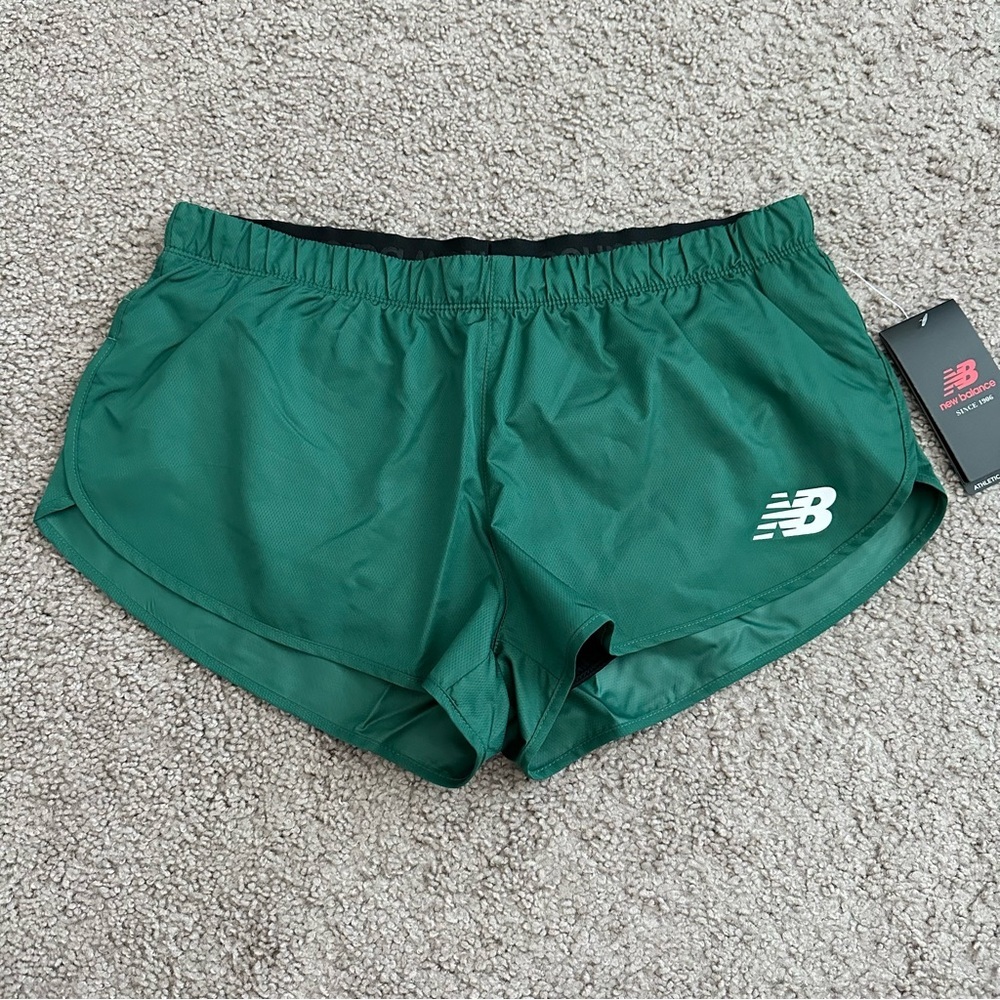 UGC New Balance Women's Green Athletic Shorts
